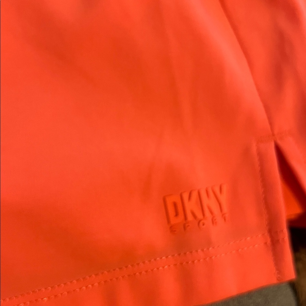 DKNY Sport Vibrant Orange Shorts - Picture 9 of 9